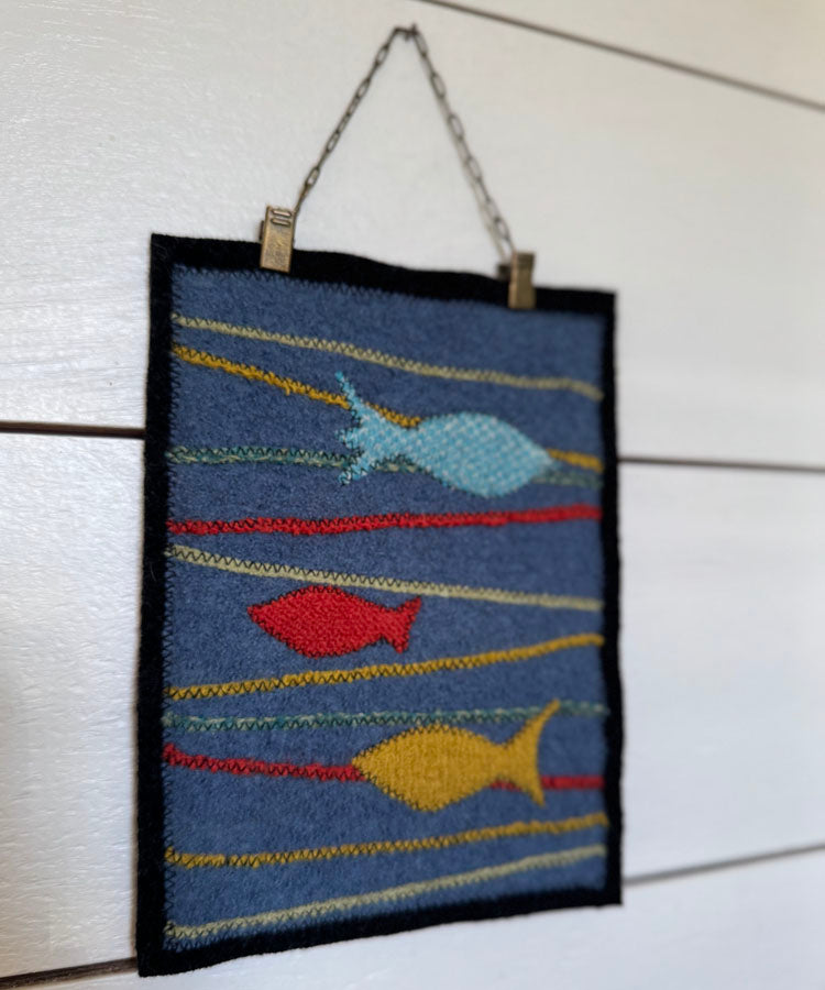 5 x 7" Wool Hanging