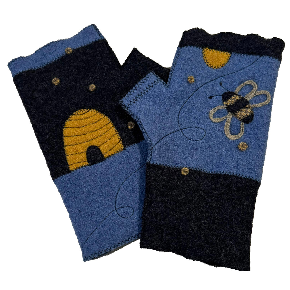 Buzz Fingerless Gloves
