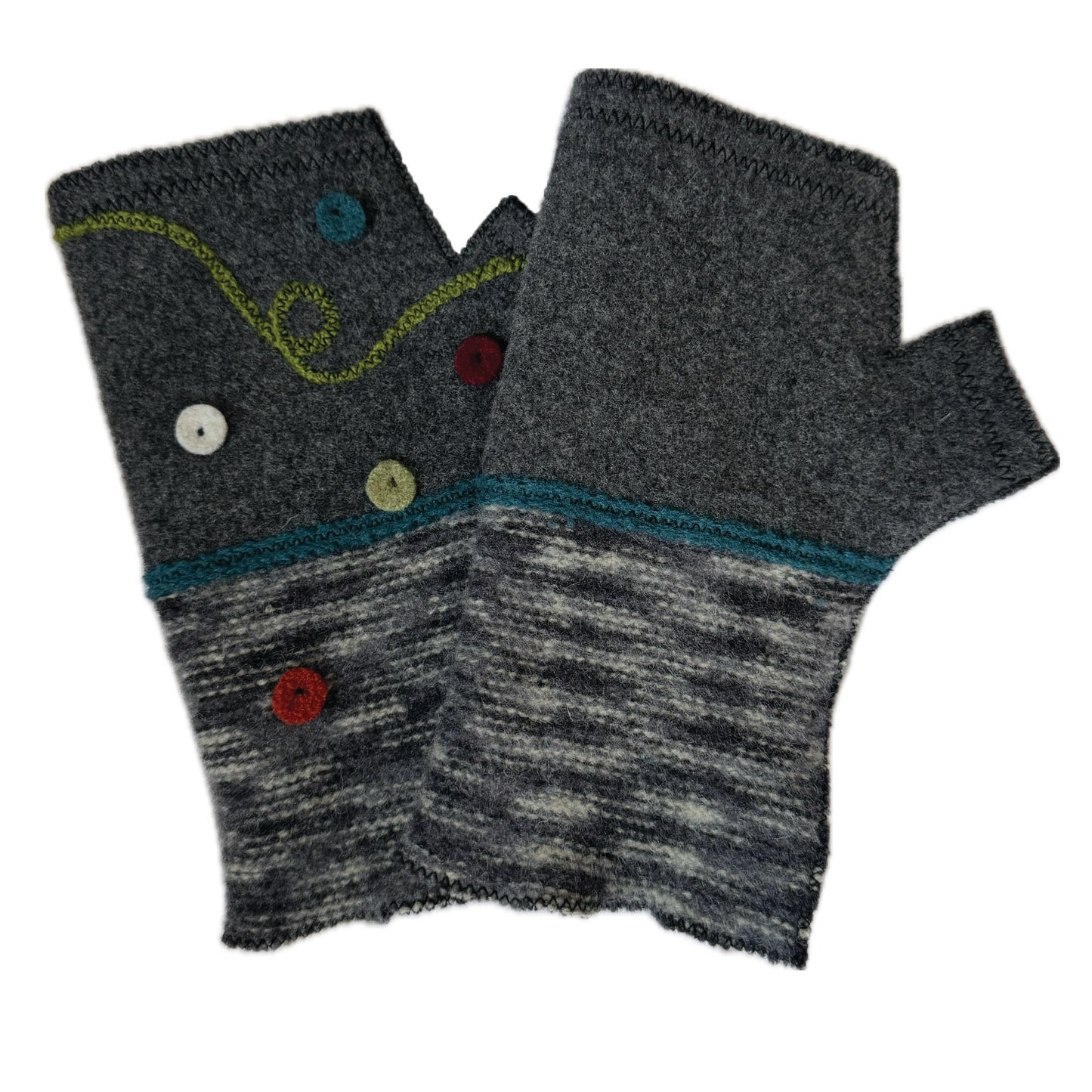 Cool Cat Fingerless Gloves