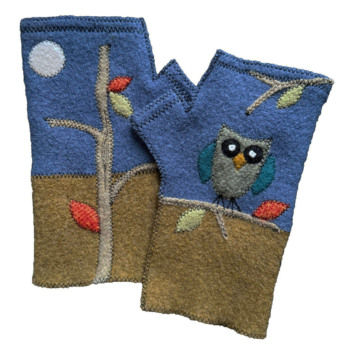 Hoot Fingerless Gloves